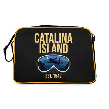 Catalina Island Birthday Crew - Retro Bag - black/gold - Back