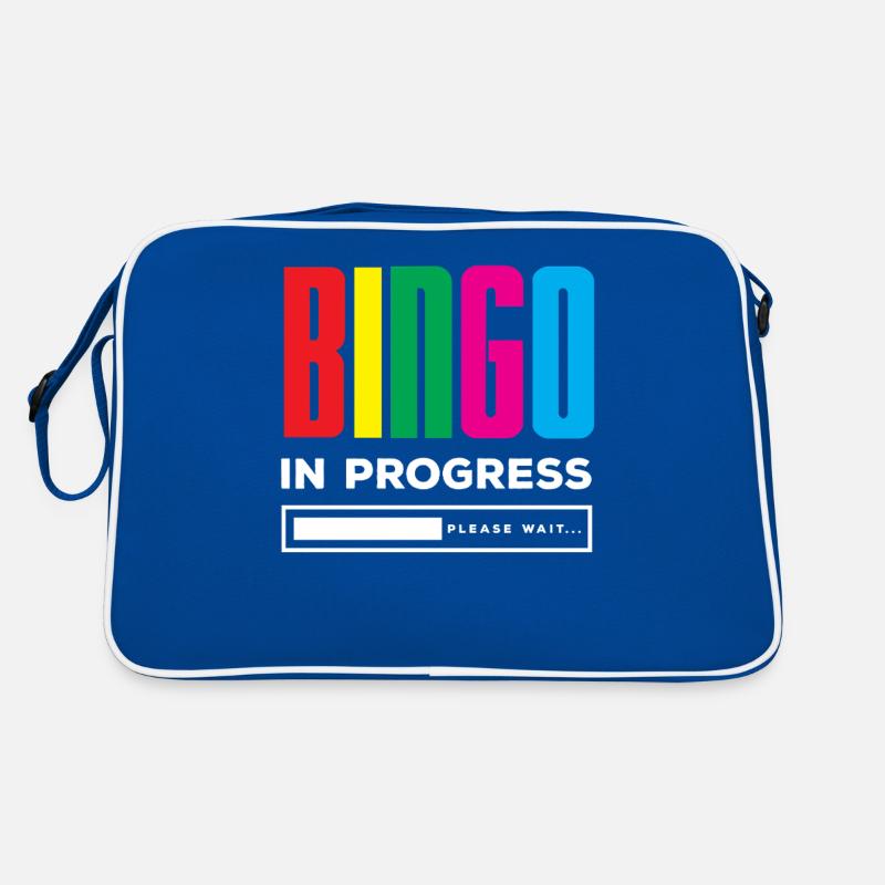 Bingo en cours Veuillez patienter Progrès Sac Retro