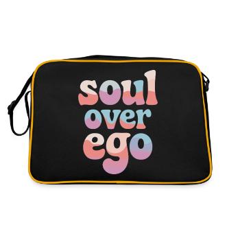 L’âme sur l’ego Expression de la spiritualité - Sac Retro - noir/or - Dos