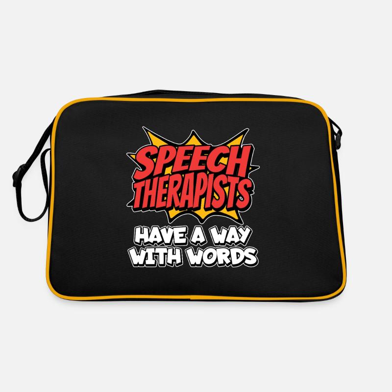 Speech Therapists Have A Way With Words Pathology Retro Tasche