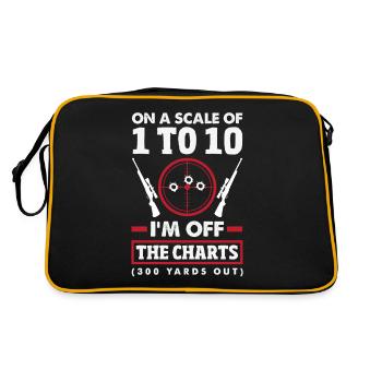 Cat Fat Fat Cat Humor Meme - Retro Bag - black/gold - Back