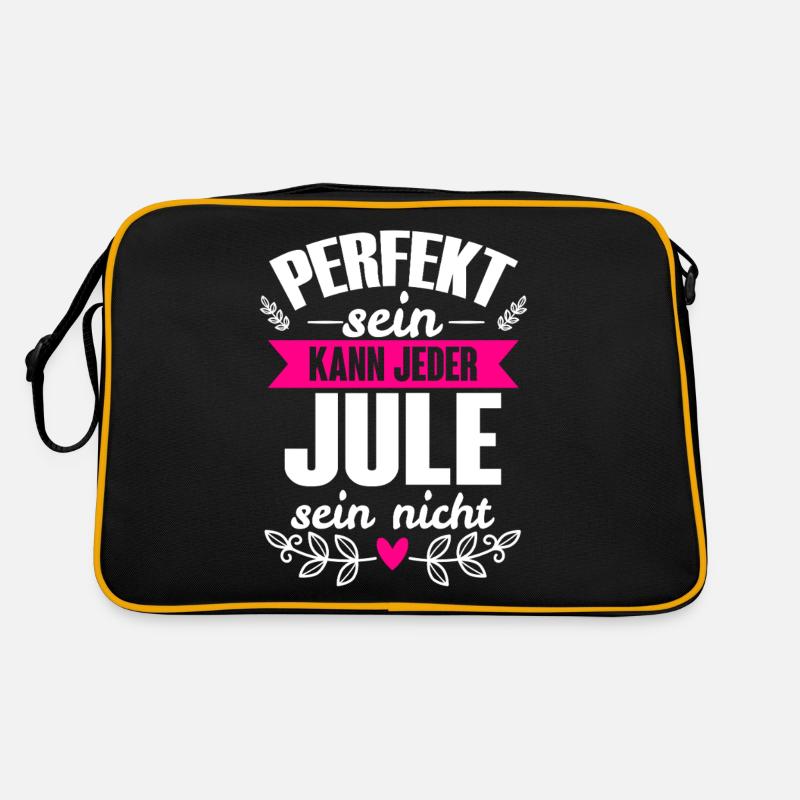 Jule - Perfekt Sein Kann Jeder Jule Sein Nicht Retro Tasche