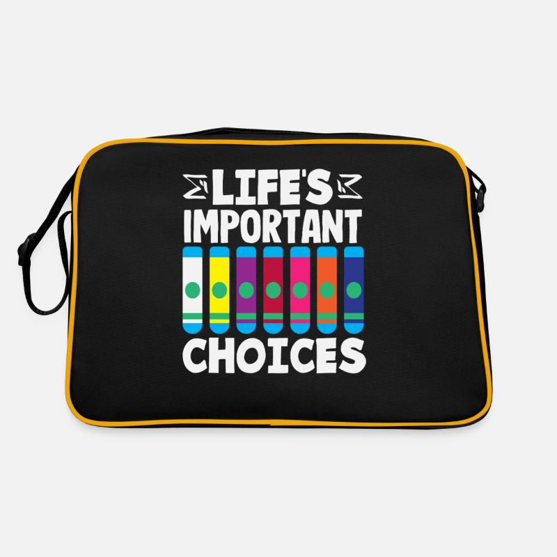 Bingo Important Decisions in Life Retro Bag