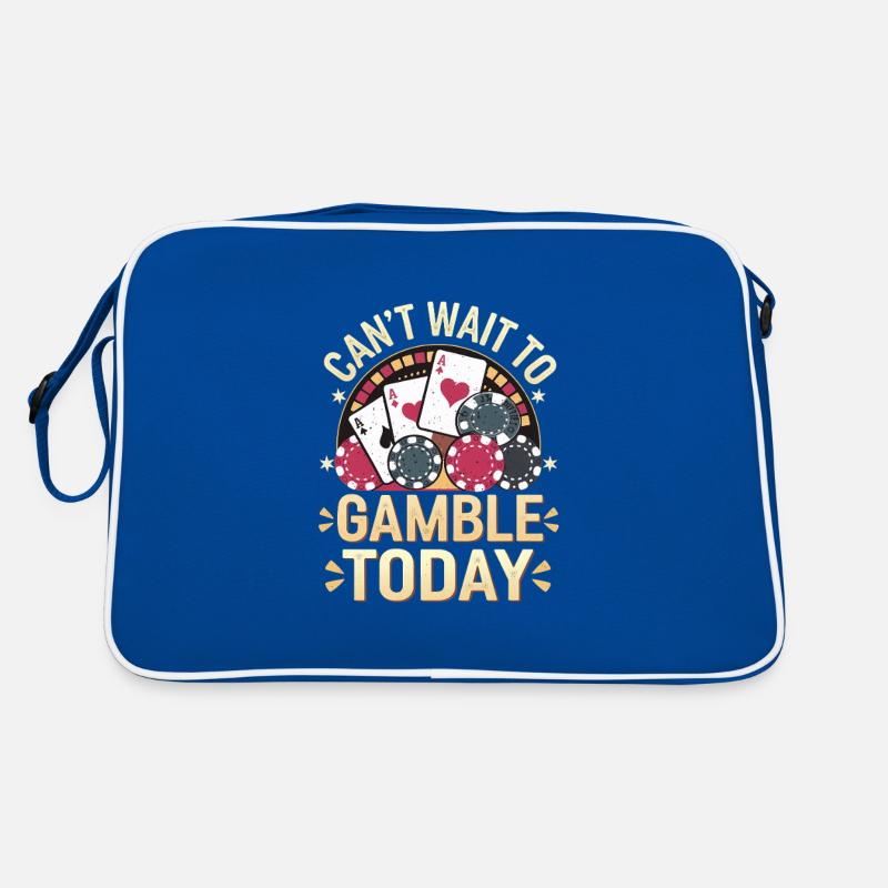 Can't Wait To Gamble Today 7 Retro Tasche