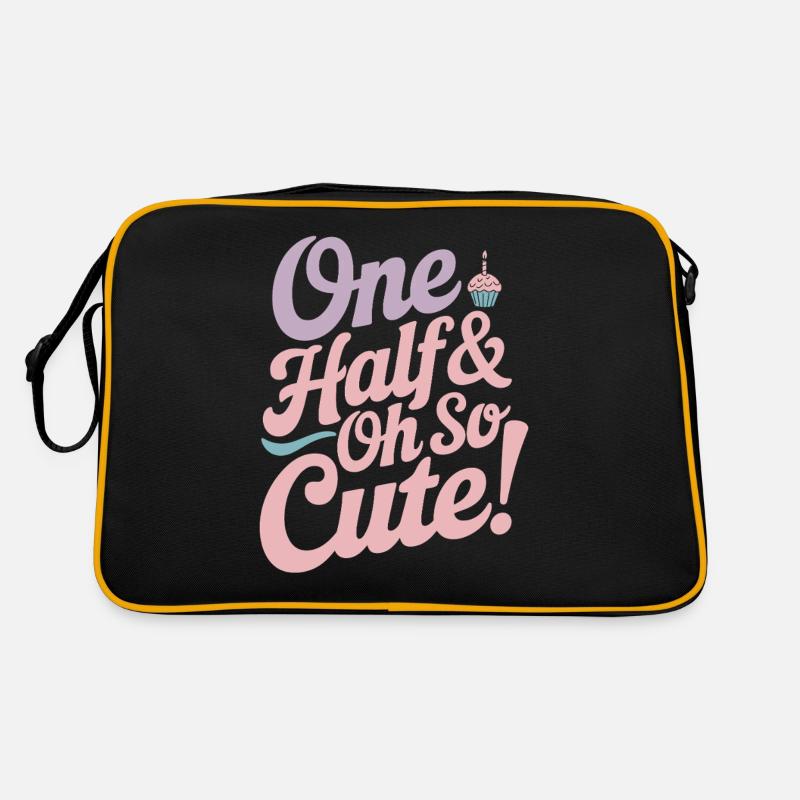 Anniversaire de six mois : Une moitié et tellement mignon ! Sac Retro
