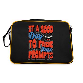 Behavioral Therapist It's A Good Behavioral Tech - Retro Bag - black/gold - Back