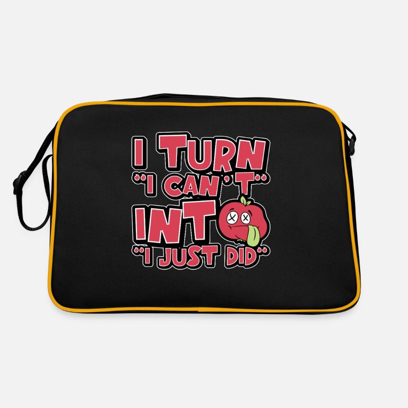 Behavioral Therapist I Turn I Can't Into Therapist Retro Tasche