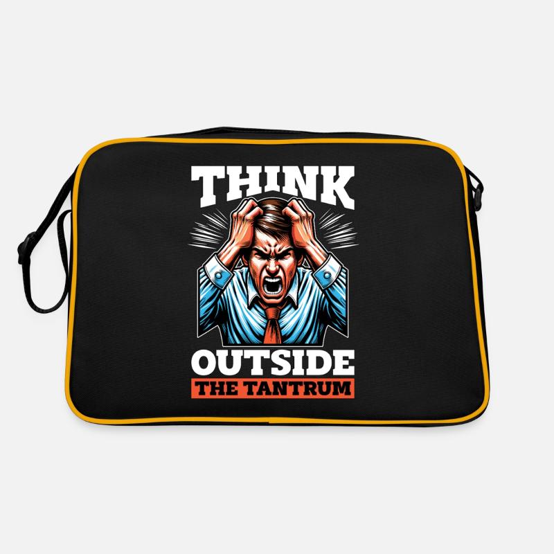 Behavioral Therapist Think Outside ABA Therapist Retro Tasche