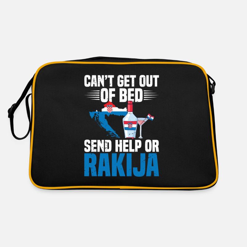 Can't get out of bed for help Retro Bag