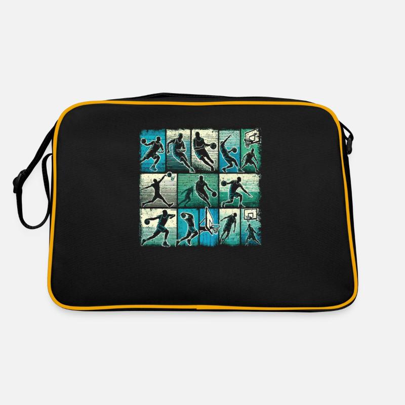 L’amour du ballon Le basket-ball est dans mon ADN Sac Retro