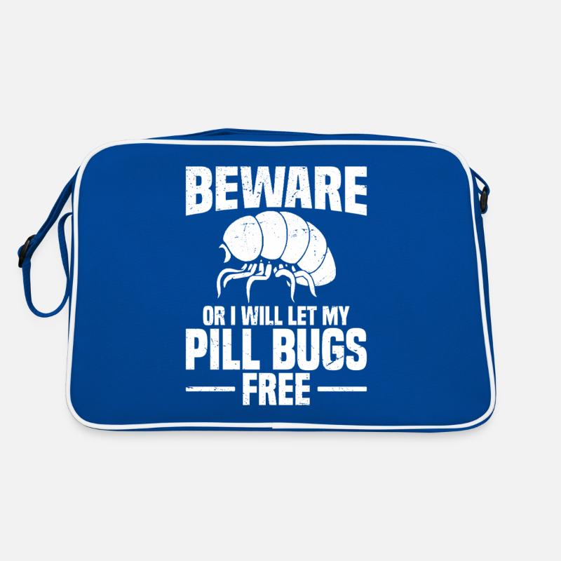 Be careful, or I'll get my pill error Retro Bag