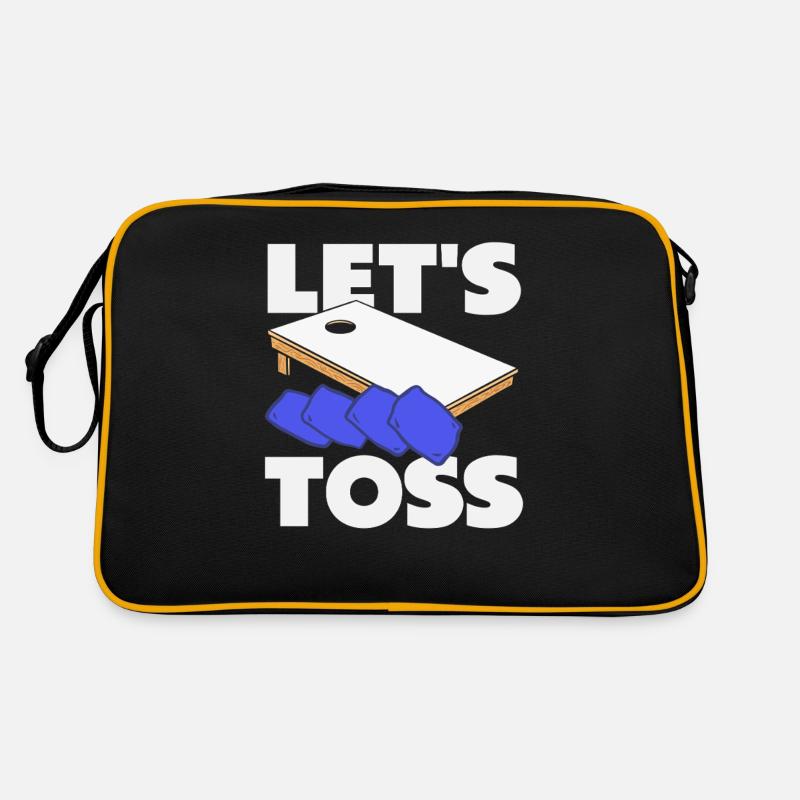 Cornhole Lover Jetons Sac Retro