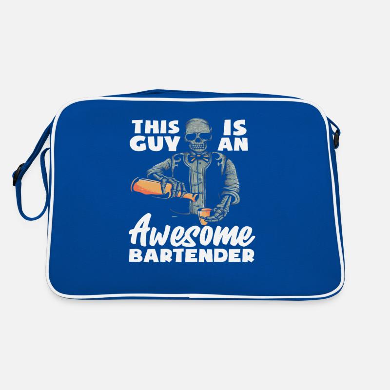 Ce gars est un super barman Sac Retro