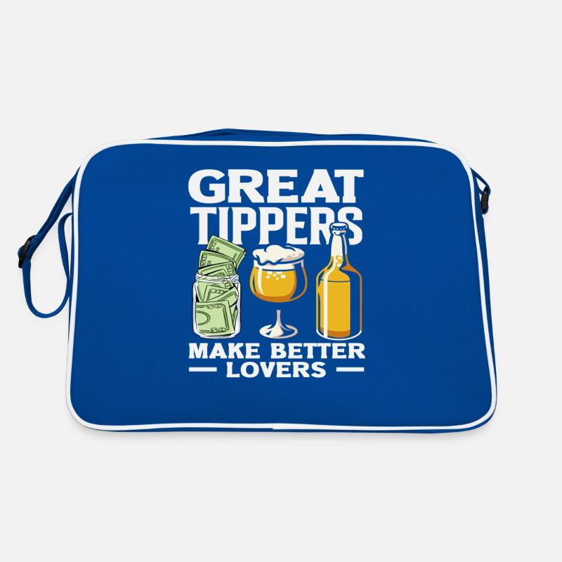 Bartenders Generous Tips Lovers Retro Bag