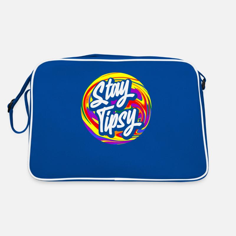 Restez Tipsy Bartender Artwork Sac Retro
