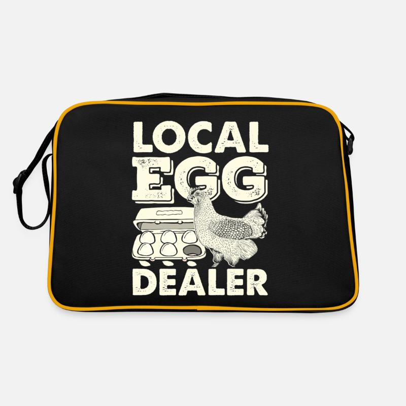 Support local egg traders Retro Bag
