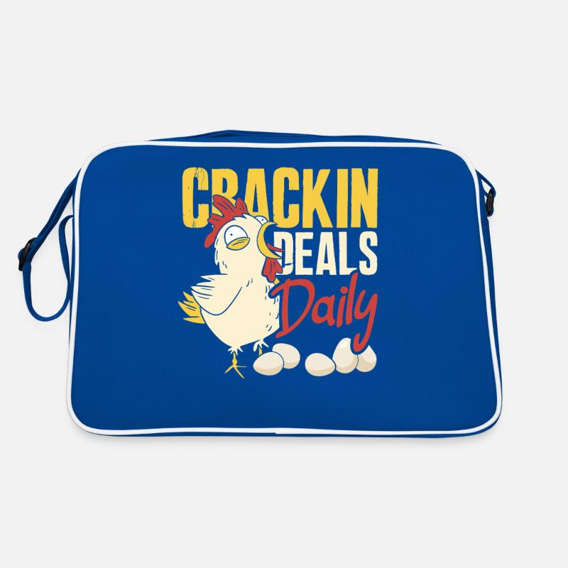 Support local egg traders Retro Bag
