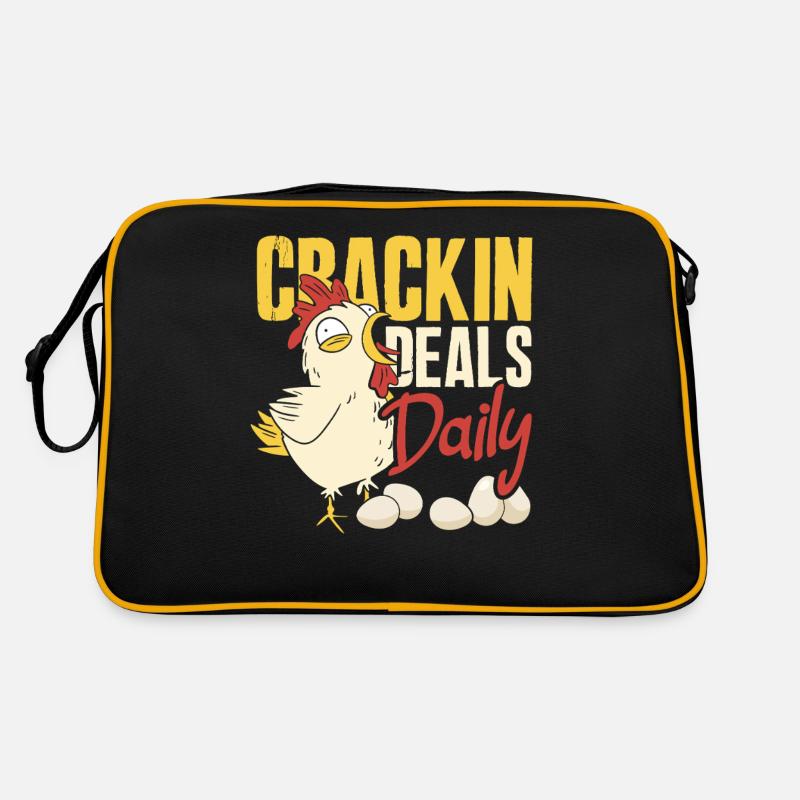 Support local egg traders Retro Bag