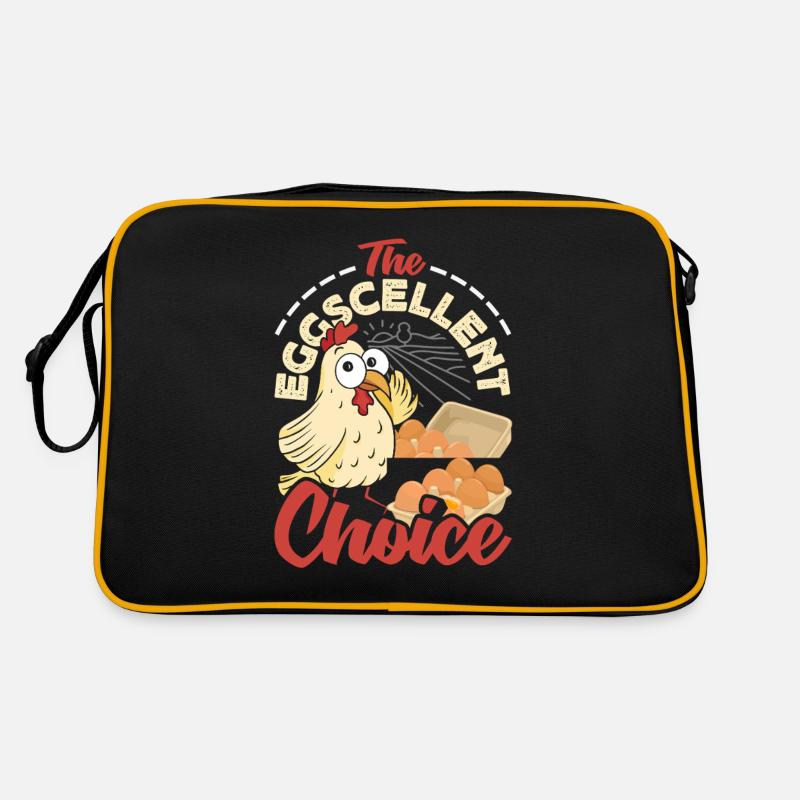 Support local egg traders Retro Bag