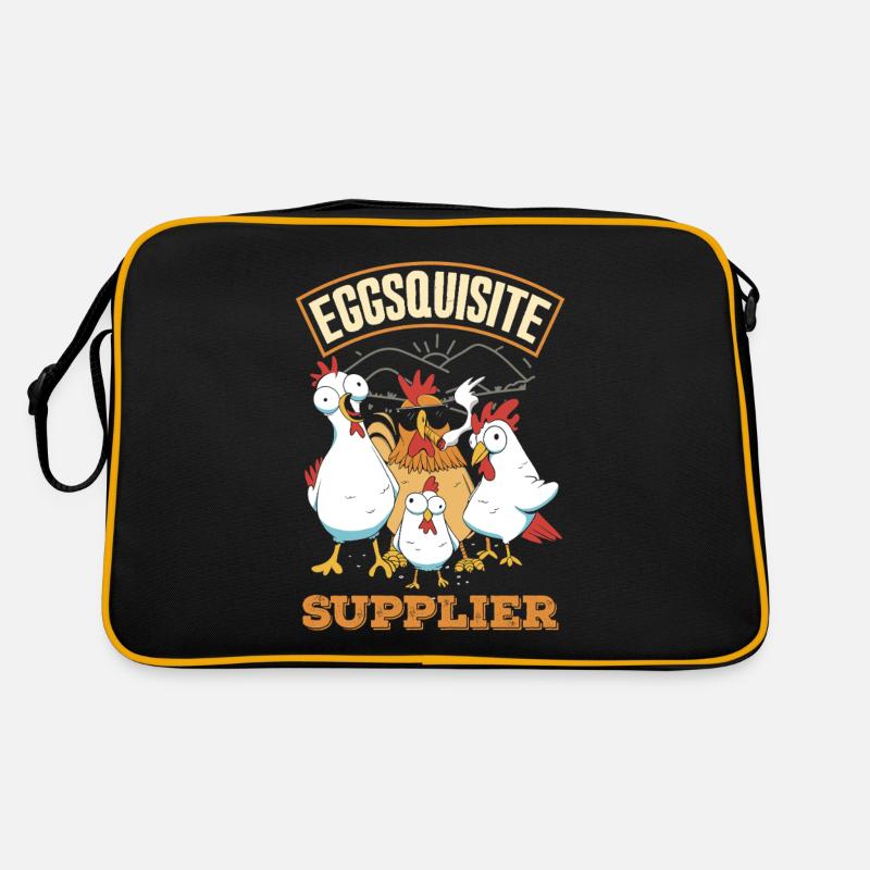 Support local egg traders Retro Bag
