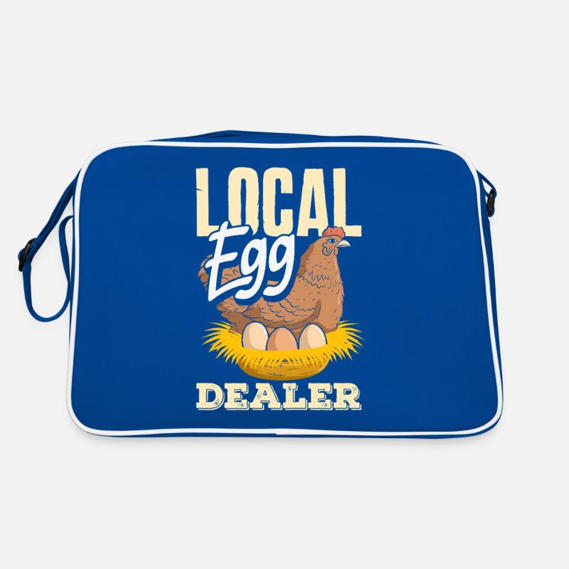 Support local egg traders Retro Bag