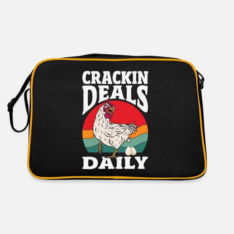 Support local egg traders Retro Bag