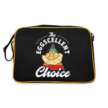 Support local egg traders - Retro Bag - black/gold - Back