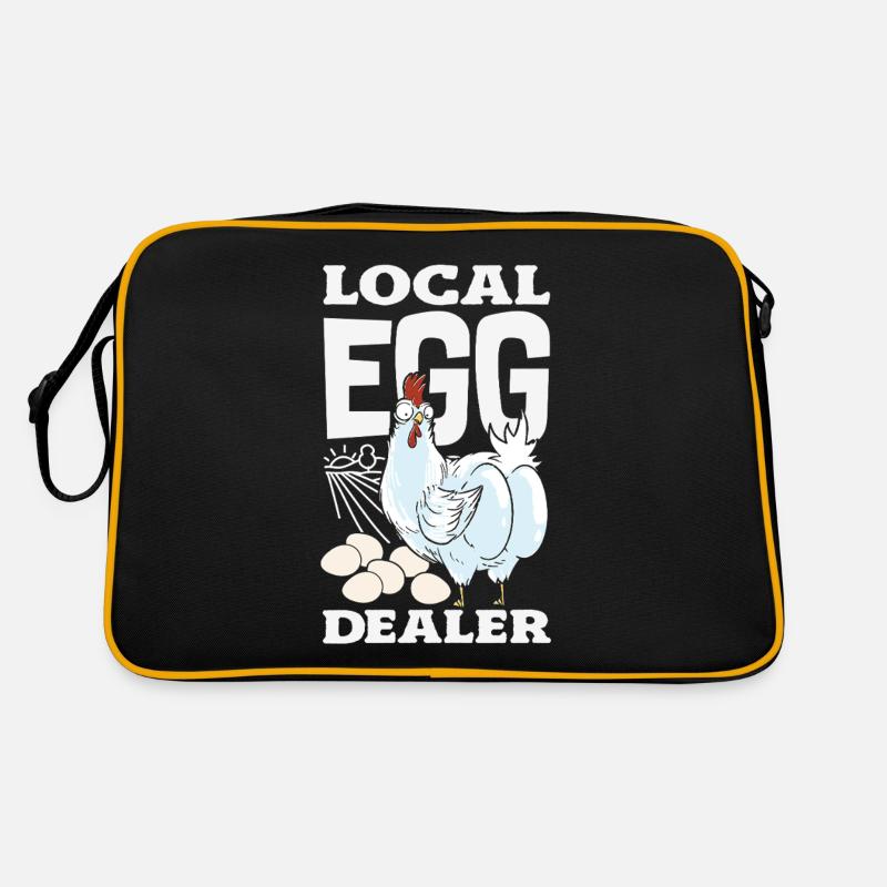 Support local egg traders Retro Bag