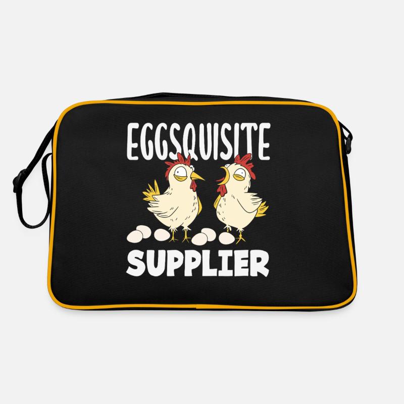Support local egg traders Retro Bag