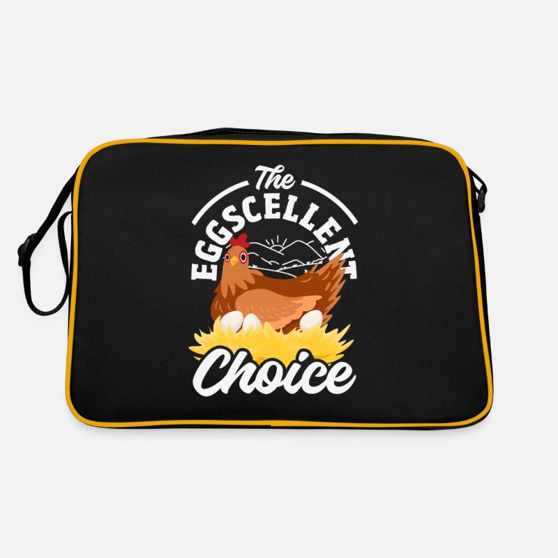 Support local egg traders Retro Bag