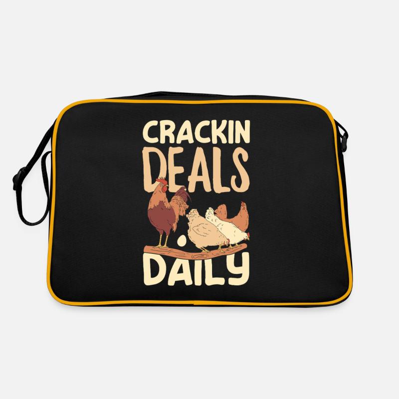 Support local egg traders Retro Bag