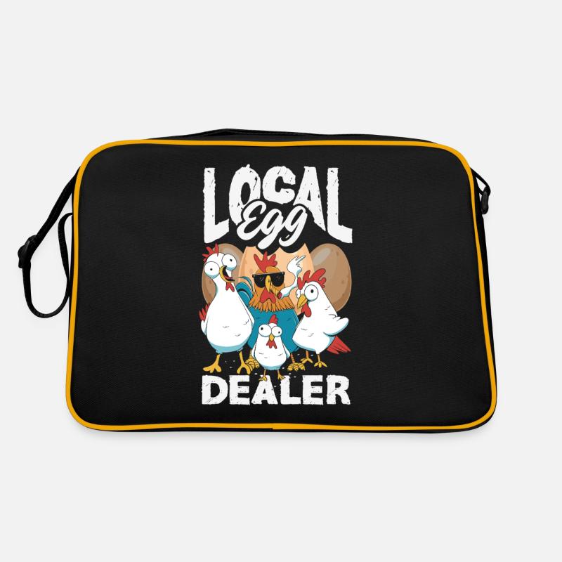 Support local egg traders Retro Bag