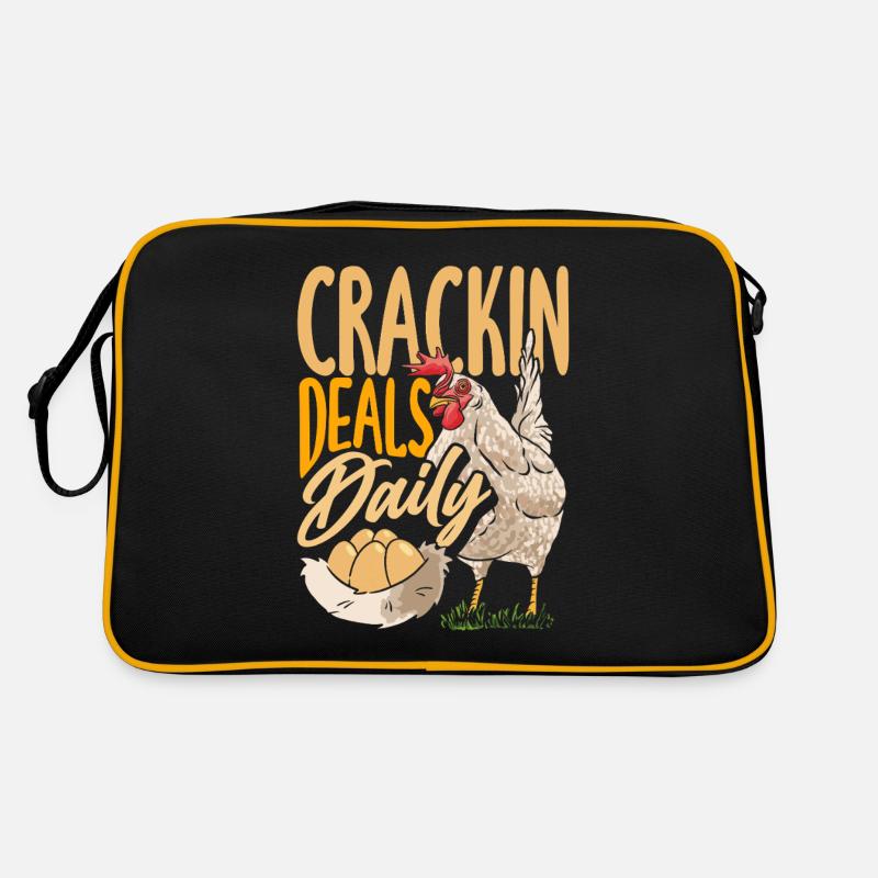 Support local egg traders Retro Bag