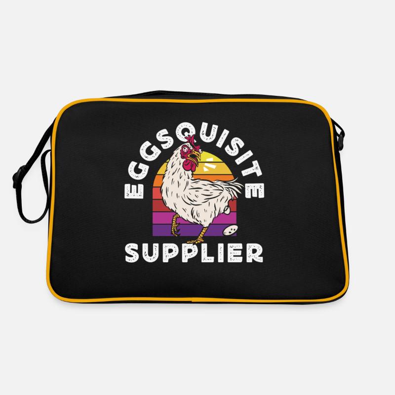 Support local egg traders Retro Bag