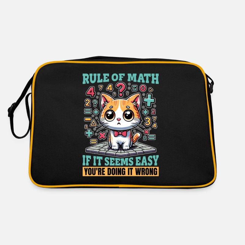 Mathématicien Règle De Math Statisticien Tuteur De Maths Sac Retro
