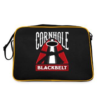 Cornhole Master Black Belt Lover - Sac Retro - noir/or - Dos
