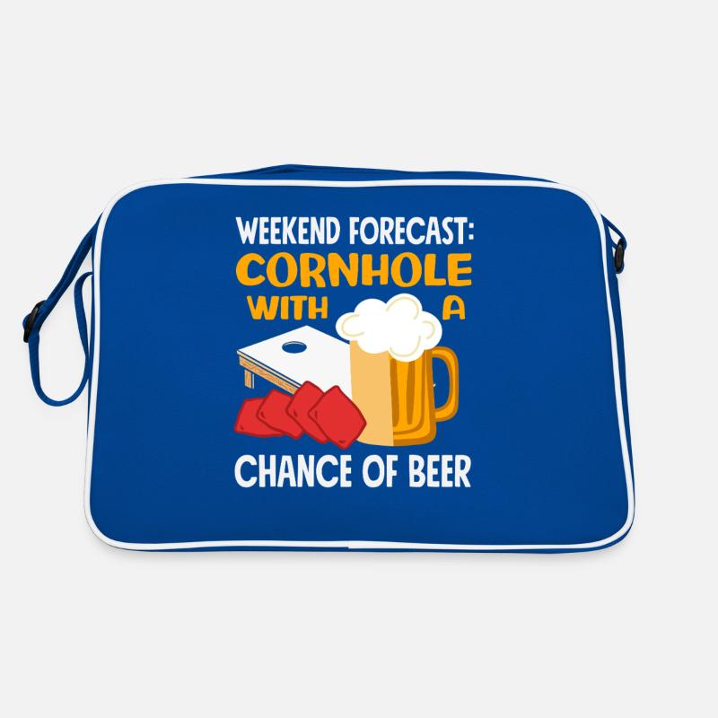 Cornhole Lovers Weekend Prediction Retro Bag