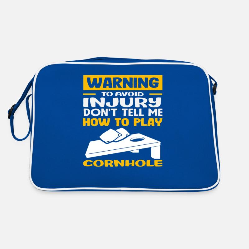 Attention, évitez les blessures, joueurs de Cornhole Sac Retro