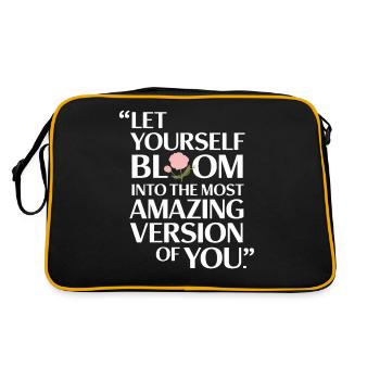 Laissez-vous dérouler jusqu’à la version la plus étonnante - Sac Retro - noir/or - Dos