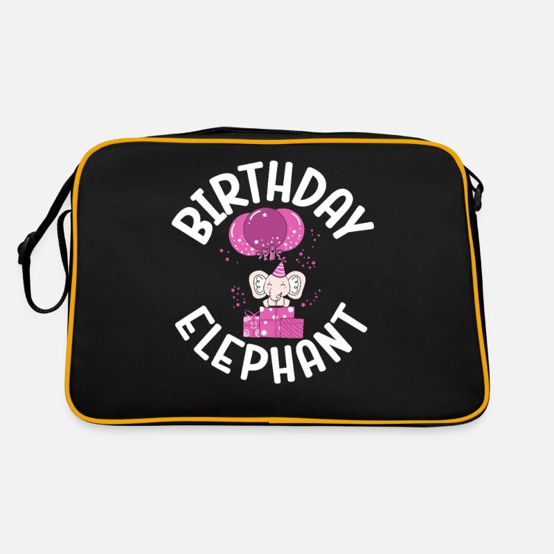Elephant Lovers Gifts Retro Tasche