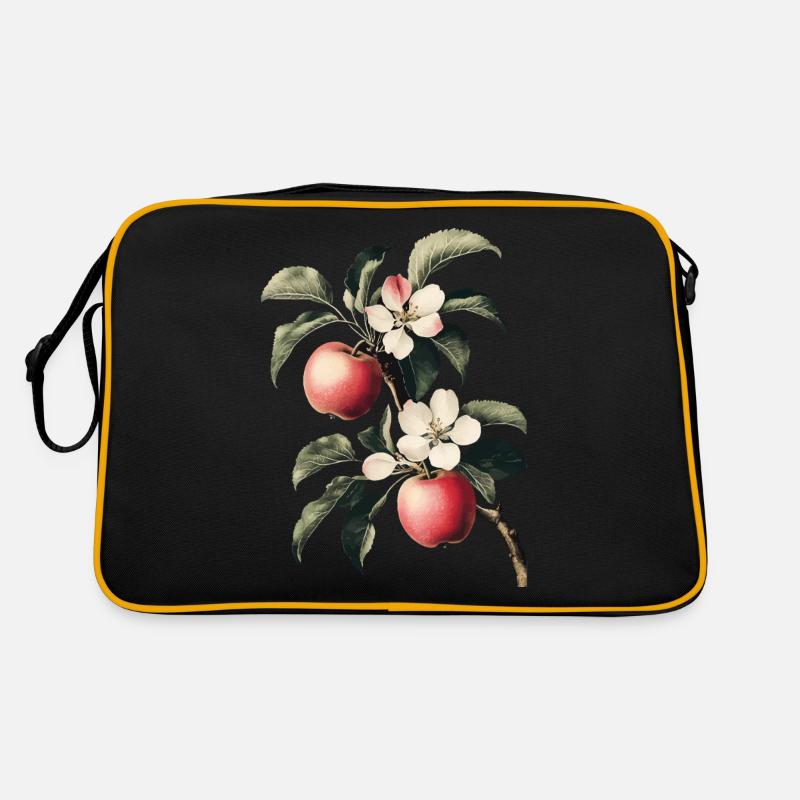 Apfel Retro Tasche