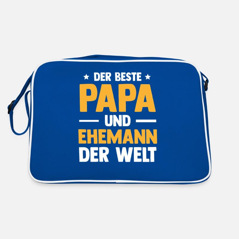 Best Dad and Husband Men's Day Father's Day Retro Bag