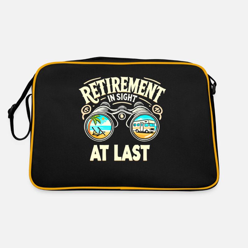 Der Ruhestand ist endlich in Sicht Retro Tasche