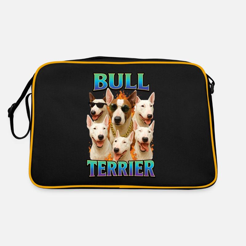 Bullterrier Retro Tasche