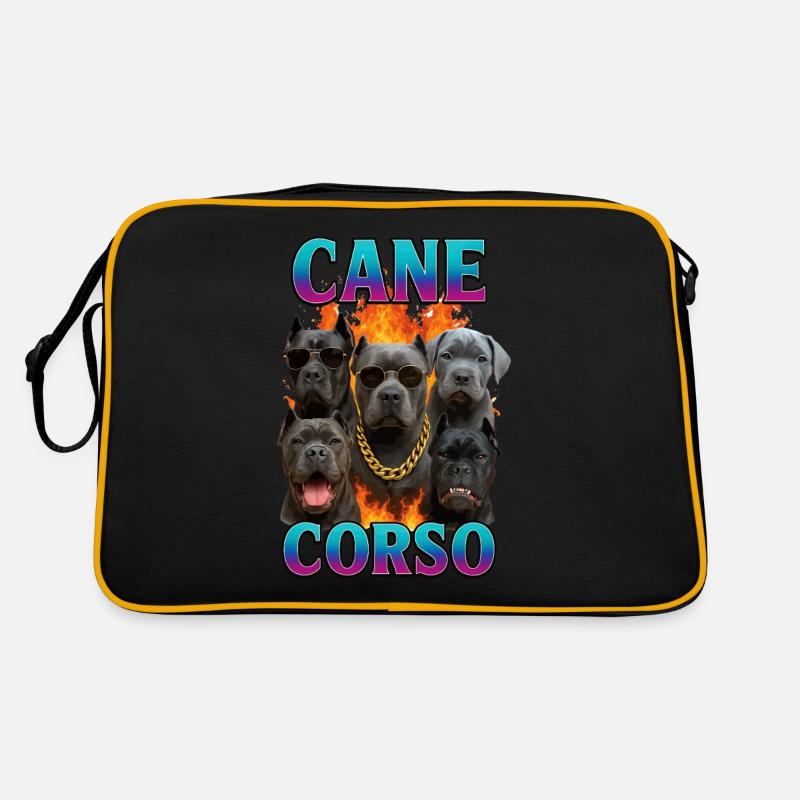 Cane Corso Retro Tasche