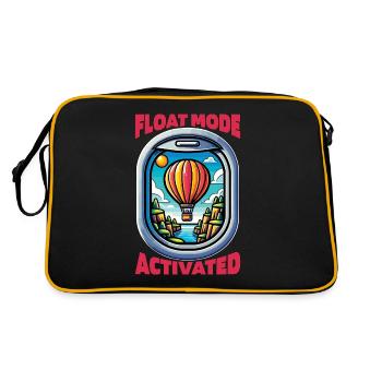 Montgolfière mode flotteur Aéronaute activé - Sac Retro - noir/or - Dos