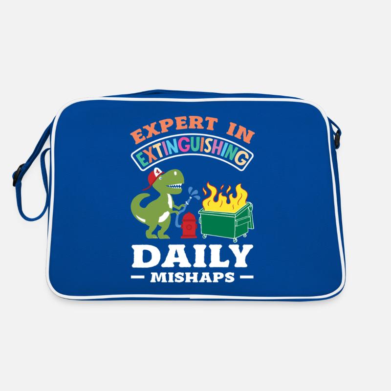 Müllcontainer Fire Response Team Leader Retro Tasche