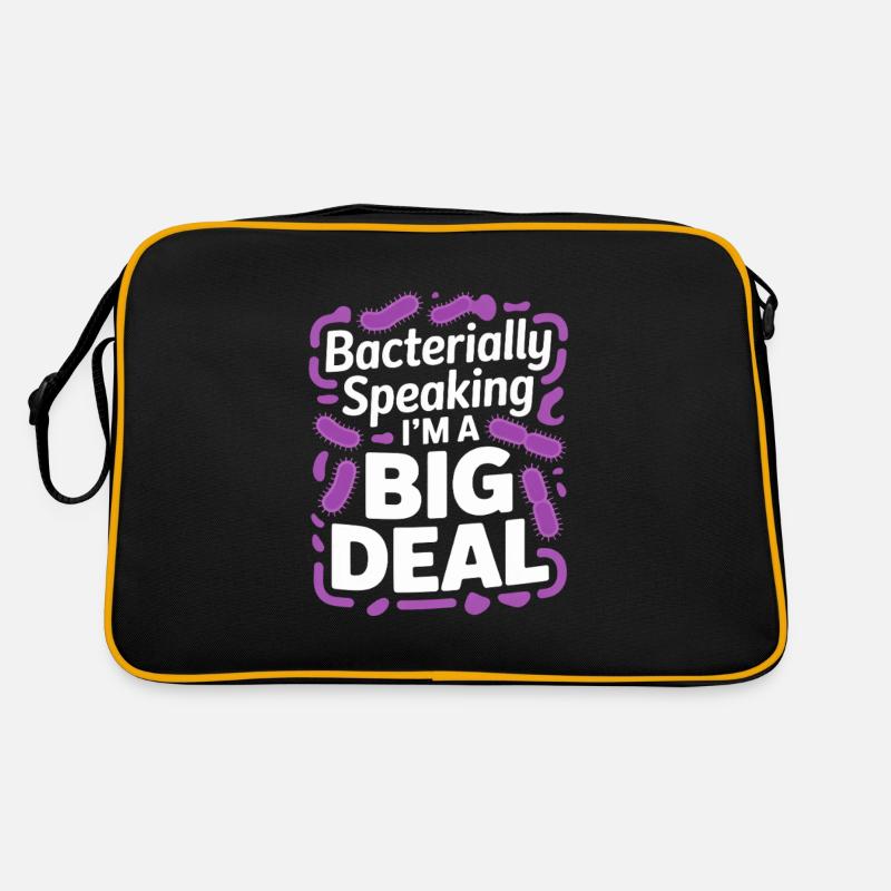 D’un point de vue bactérien, je suis un gros microbiologiste Sac Retro
