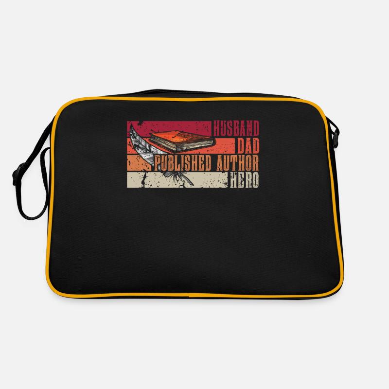 Écrivain Auteur de romans Sac Retro