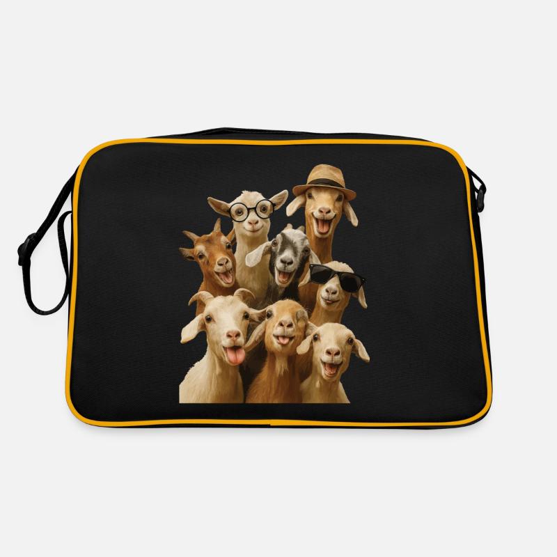 Ziege Retro Tasche